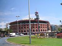 Barcelone, Place d'Espagne, Les Arênes (centre commercial) (1)